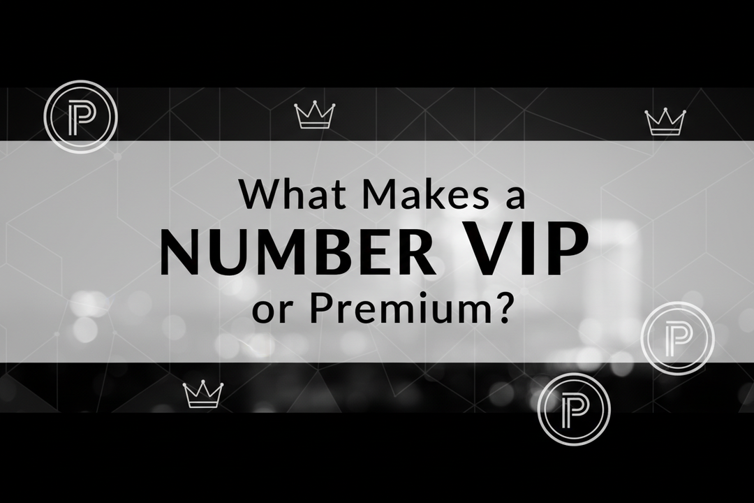 VIP numbers and premium phone numbers 